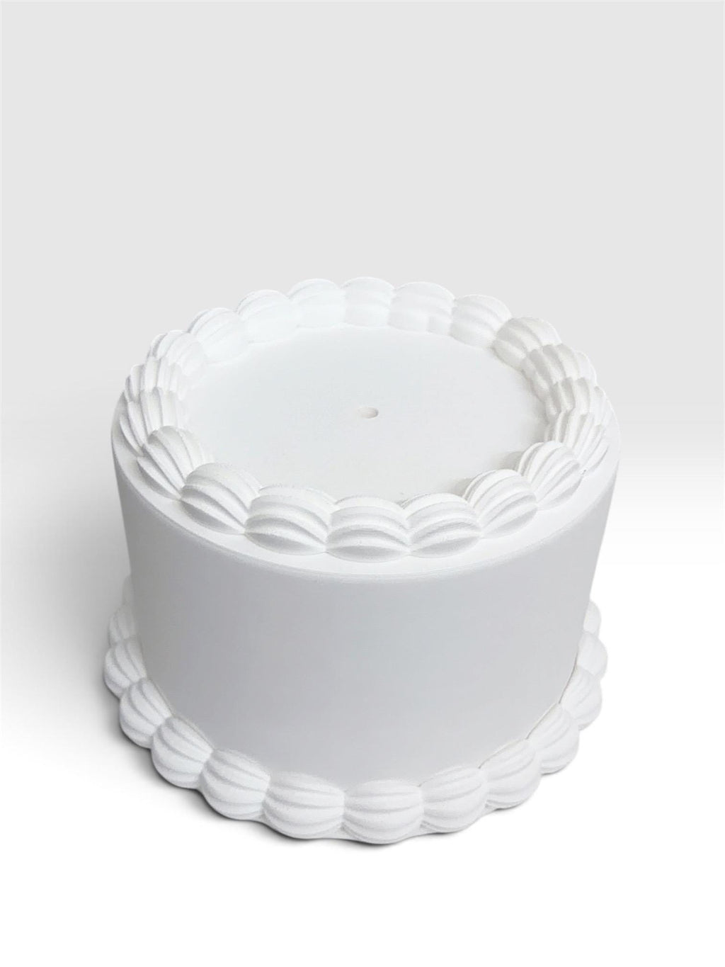 Faux 3D Cake Prop for Product Photos Cake Toppers | TOPPER NOT INCLUDED