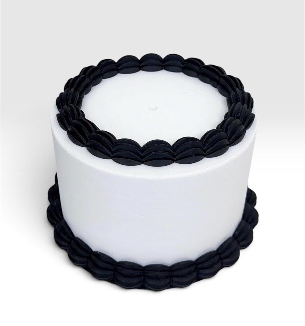 Faux 3D Cake Prop for Product Photos Cake Toppers | TOPPER NOT INCLUDED