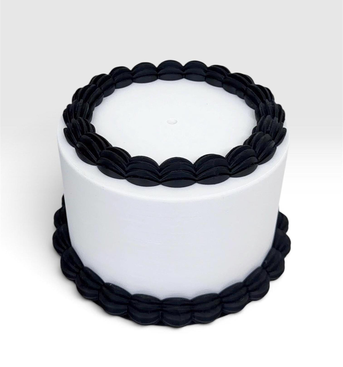 Faux 3D Cake Prop for Product Photos Cake Toppers | TOPPER NOT INCLUDED