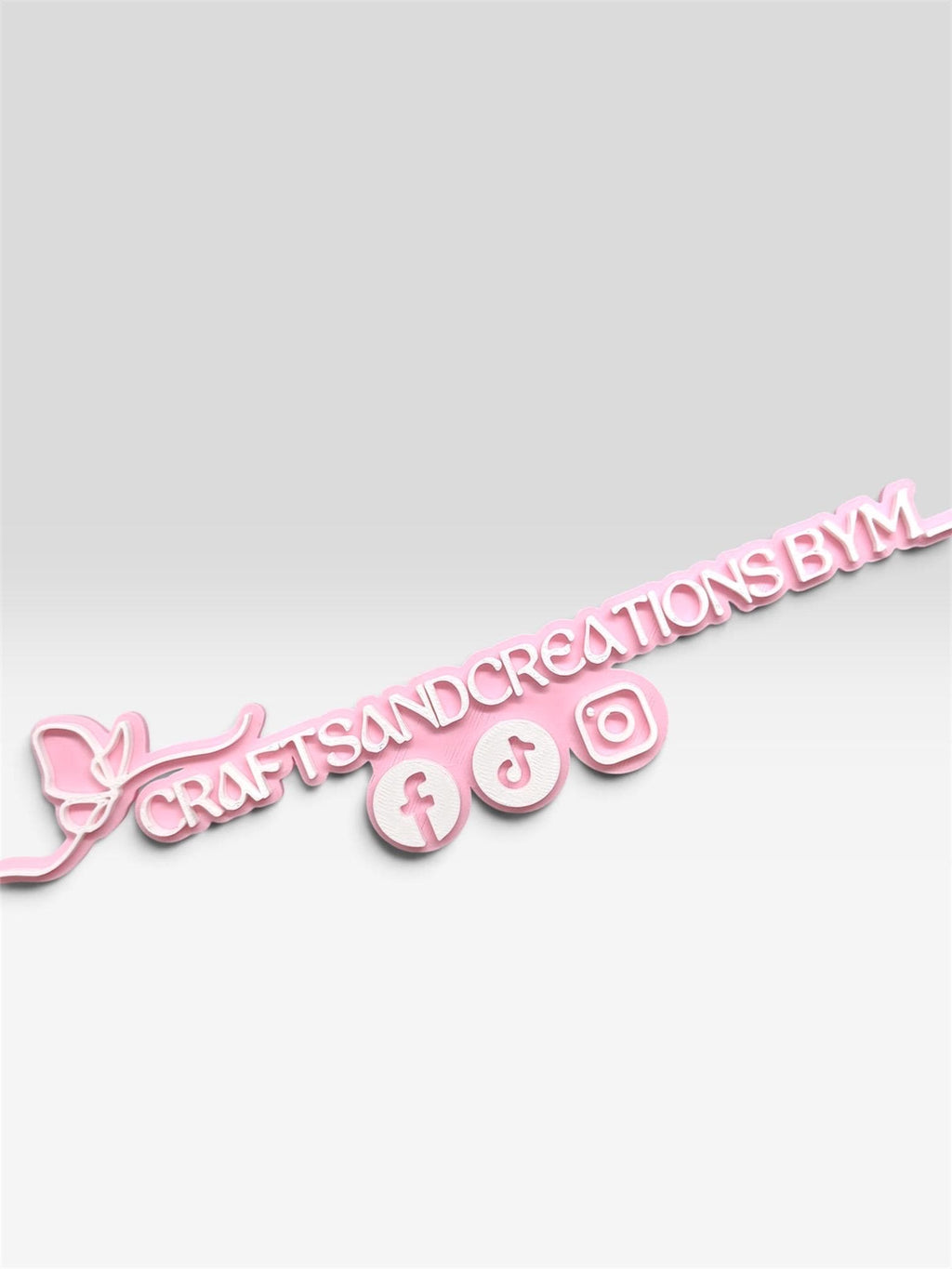 Custom Social Media Sign Watermark for Photos