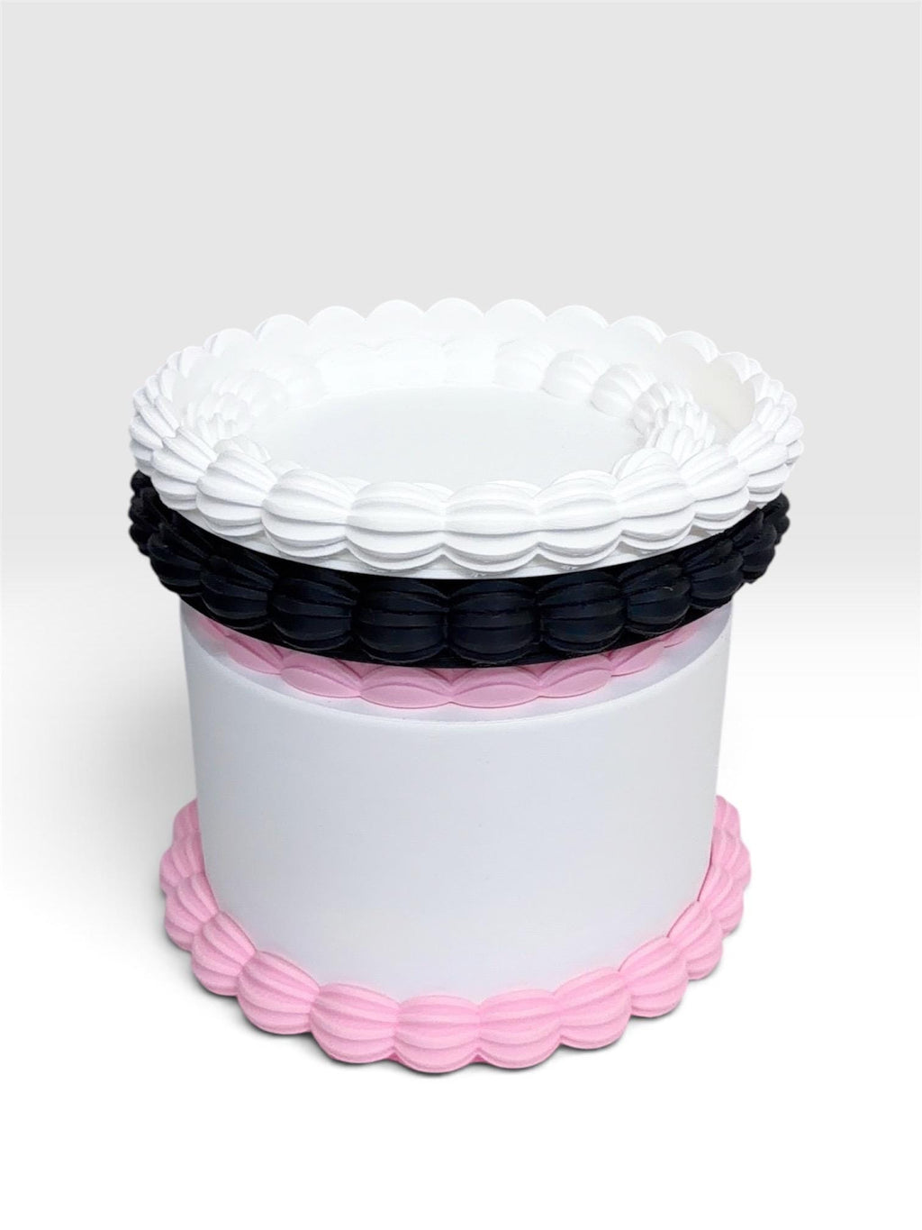 Faux 3D Cake Prop for Product Photos Cake Toppers | TOPPER NOT INCLUDED