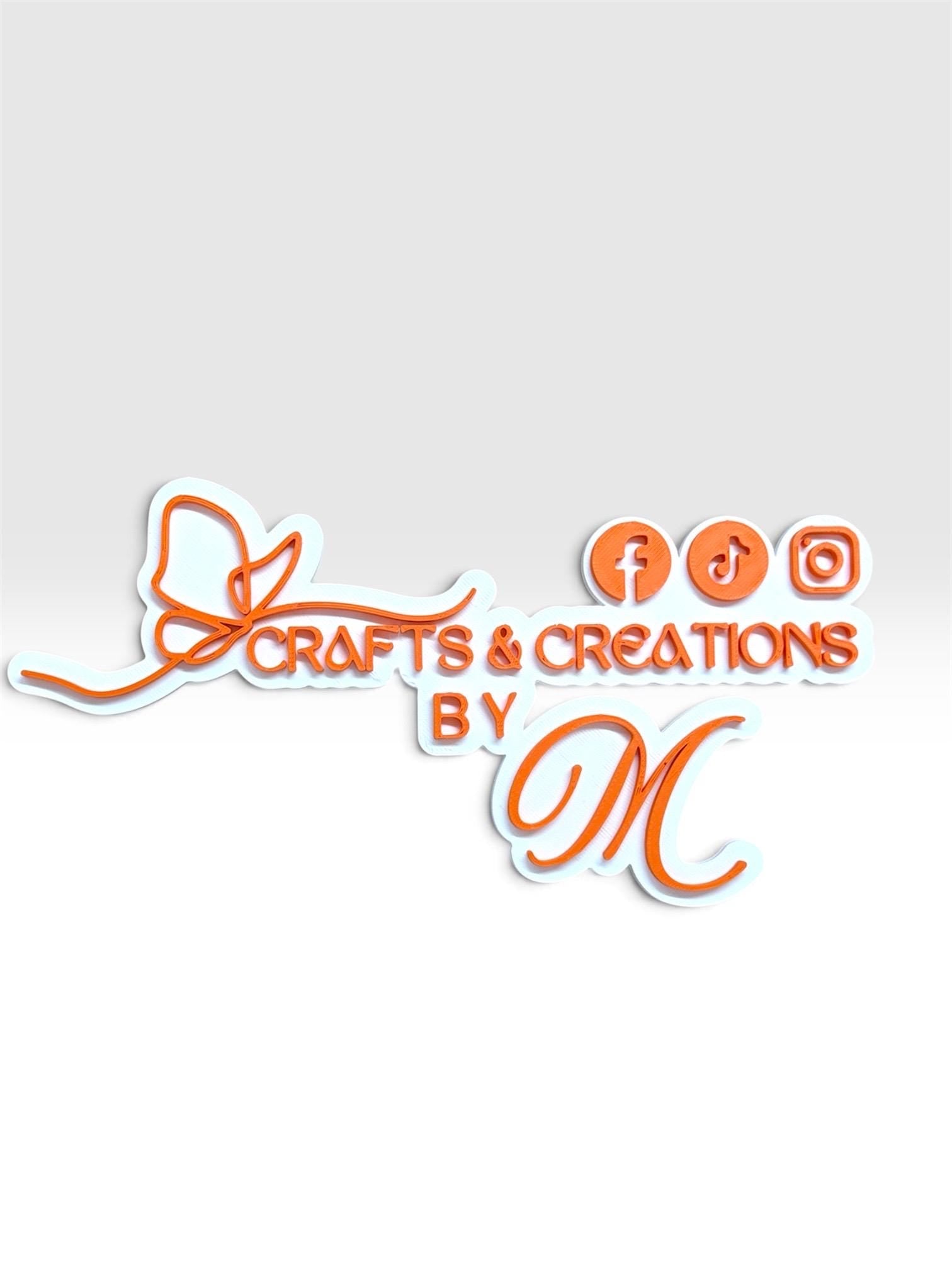 Custom Social Media Sign Watermark for Photos
