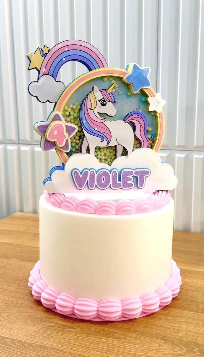 Faux 3D Cake Prop for Product Photos Cake Toppers | TOPPER NOT INCLUDED